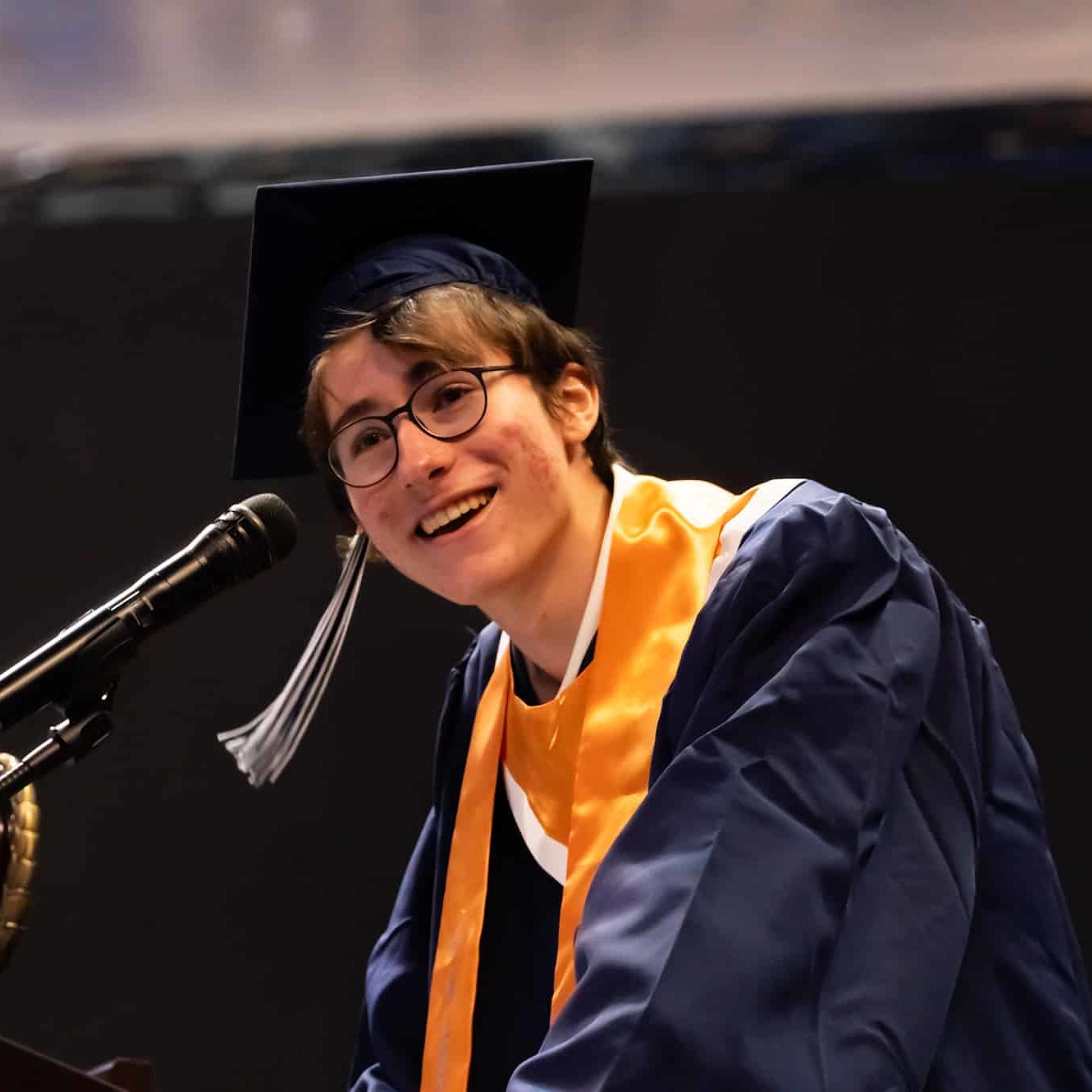 Valedictorian Arthur Cornelis 25